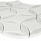 Msi La Fleur 8.9 In. X 9.92 In. X 8Mm Polished Marble Mesh-Mounted Mosaic Tile, 10PK ZOR-MD-0266 - alternate 5